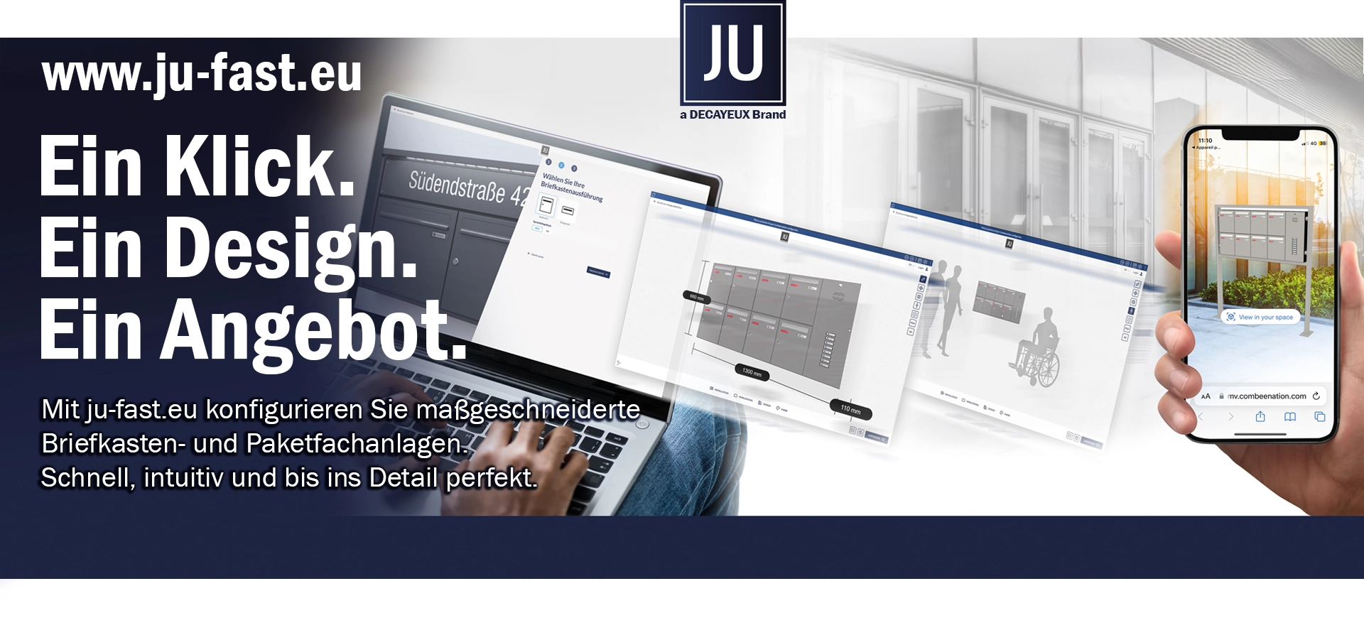 ju-fast briefkasten konfigurieren